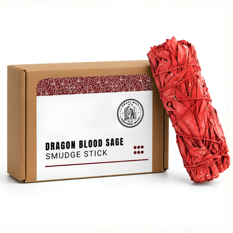 Dragon Blood Sage Smudge Stick | Aromatic Sage Bundle