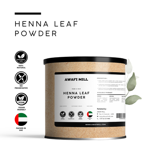 Henna Powder (Mehendi Powder) - Lawsonia Inermis