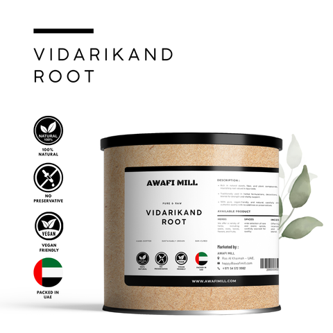 Indian Kudzu Root (Vidarikand) - Pueraria Tuberosa