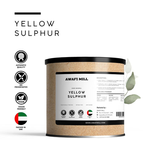Yellow Sulphur (Brimstone) - Elemental Sulfur