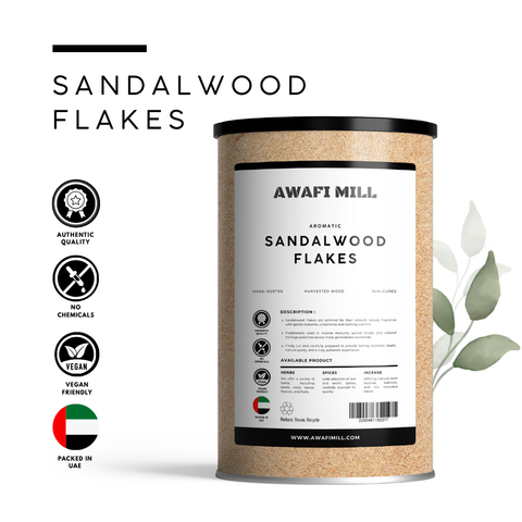 Indian Sandalwood Flakes | Aromatic Incense