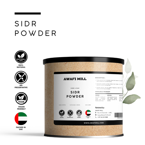 Seder Sidr Leaves Powder | Dried Jujube Leaf