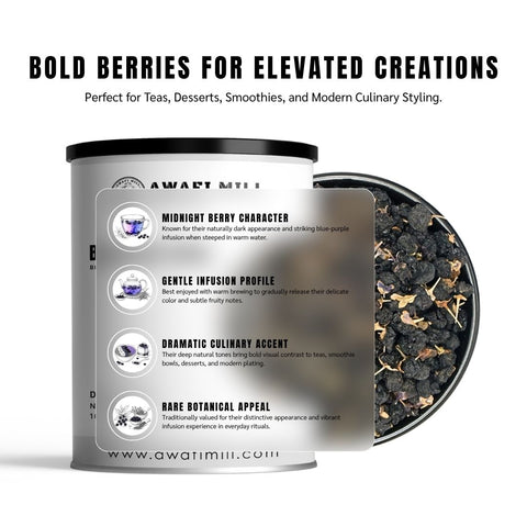 Black Goji Berry (Black Wolfberry) - Lycium Ruthenicum