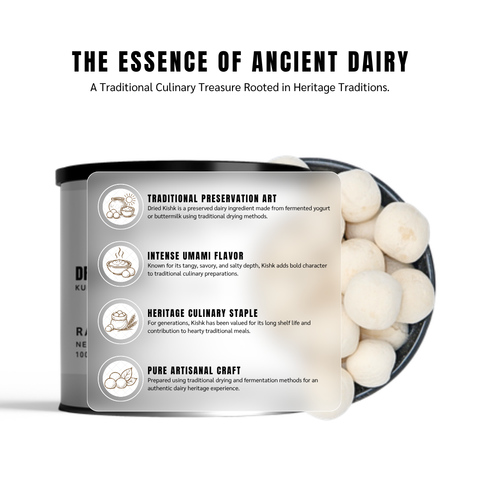 Dried Kishk (Kurut / Jameed) - Fermented Stone Yogurt