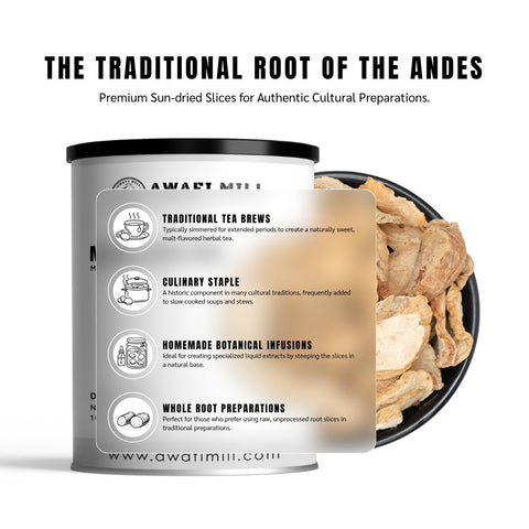 Maca Root Slices - Lepidium Meyenii