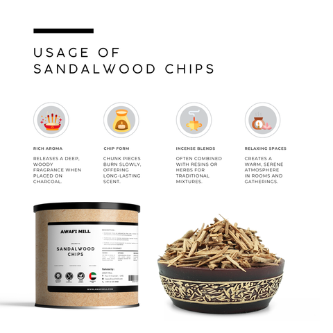 Indian Sandalwood Chips | Incense Stick