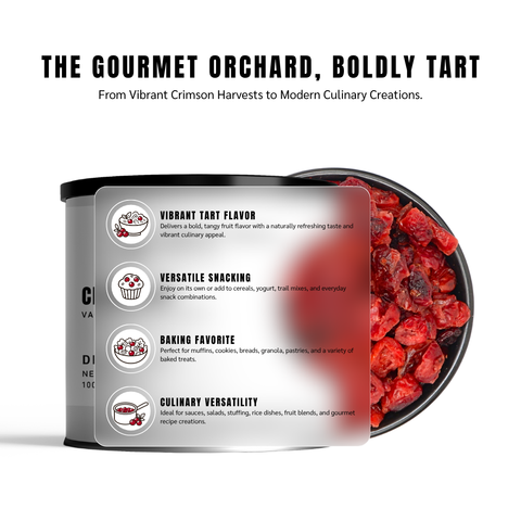 Dried Cranberries |  Kranberi | American Cranberry | Vaccinium macrocarpon