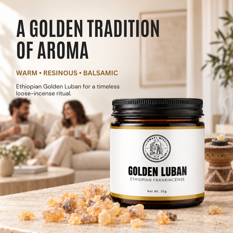 Ethiopian Golden Luban | Boswellia papyrifera Frankincense