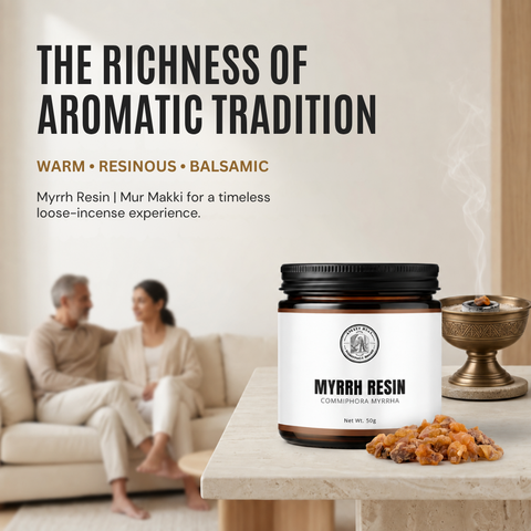 Myrrh Resin | Mur Makki | Commiphora myrrha