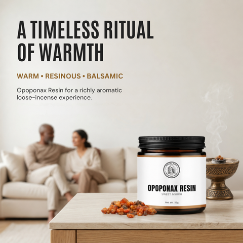 Opoponax Resin | Sweet Myrrh | Commiphora guidottii