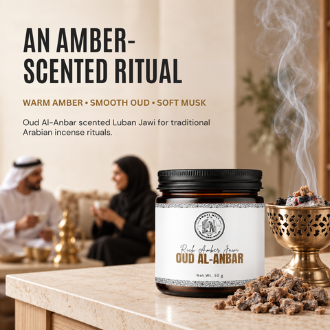 Oud Al-Anbar Scented Luban Jawi | Amber, Oud & Musk