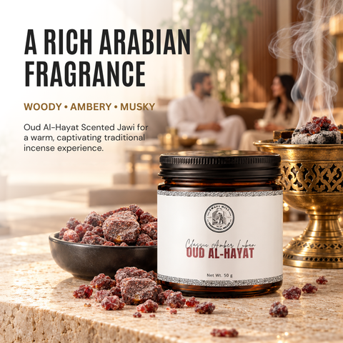 Oud Al-Hayat Scented Jawi | Oud, Amber & Musk