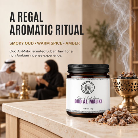 Oud Al-Maliki Scented Luban Jawi | Spiced Oud & Amber