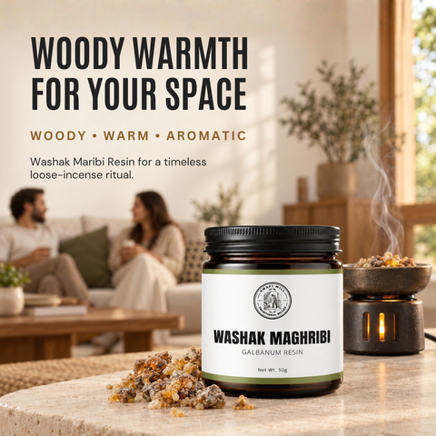 Washak Maribi | Aromatic Resin with Woody Warmth
