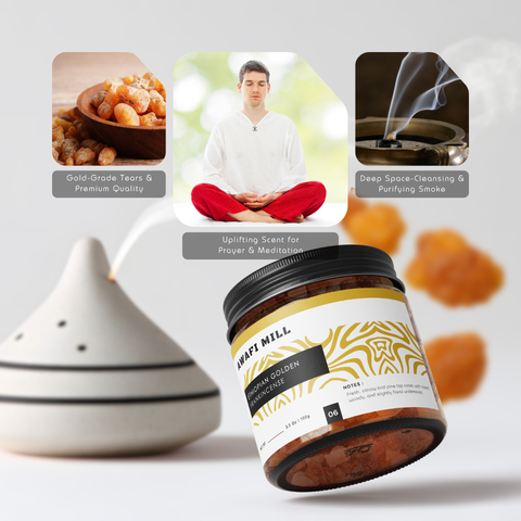 Golden Luban | Incense Tears