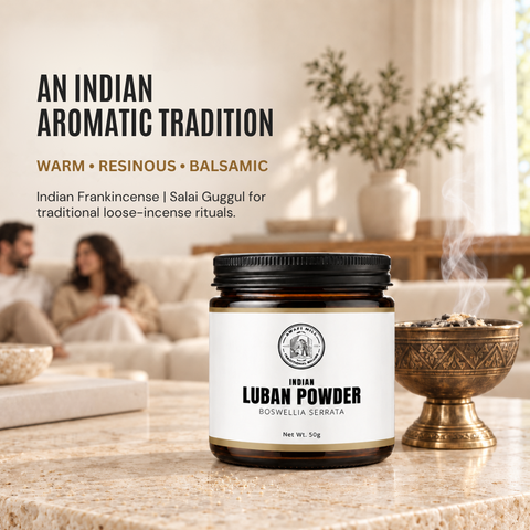 Indian Frankincense Resin Powder | Boswellia serrata | Luban Powder