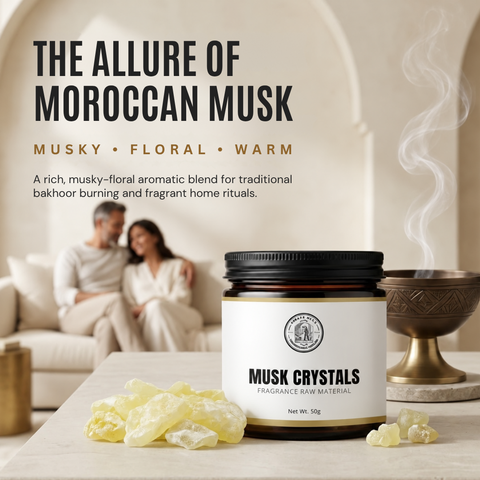 Moroccan Musk Ambrette | Bakhoor Resin