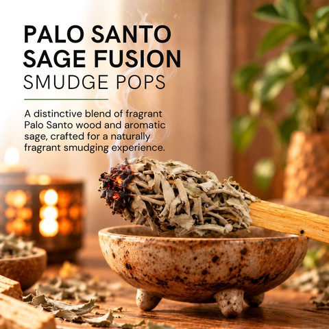 Palo Santo Sage Fusion Smudge Pop