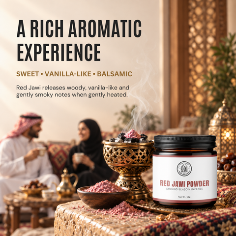 Red Jawi Powder | Jawi Ahmar Benzoin Incense Powder