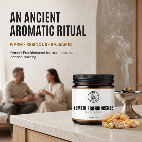 Yemeni Frankincense Resin |  Olibanum |  Boswellia sacra
