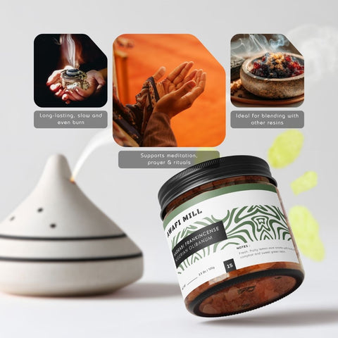 Harrabi Nigerian Olibanum Natural Bakhoor Grade Resin