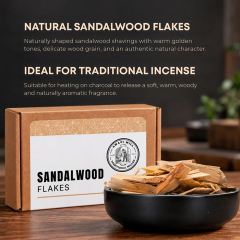 Sandalwood Flakes |  Chandan Wood Shavings | Santalum album
