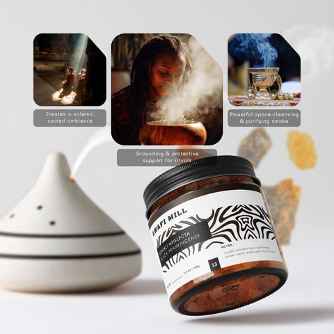 Somali Black Luban - Natural Frankincense Resin for Bakhoor