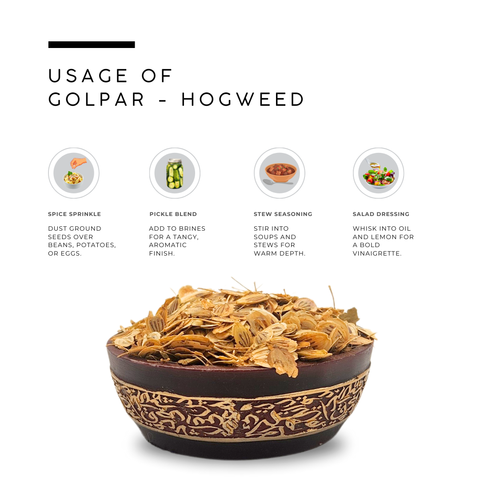 Golpar | Cow Parsnip Seed Spice