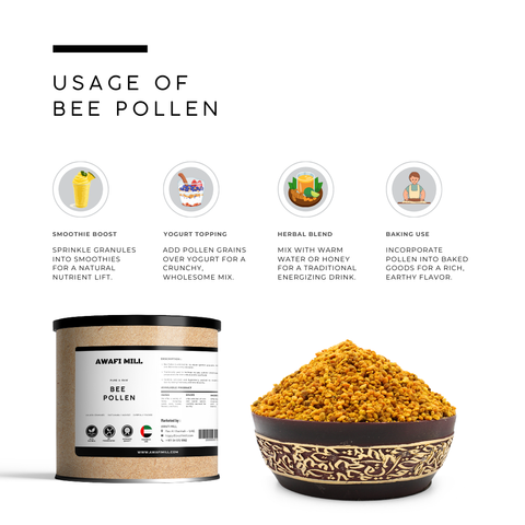Bee Pollen (Multi-Floral Granules) - Apis Mellifera