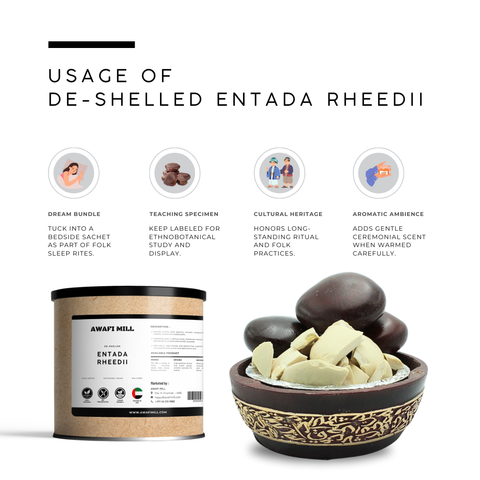 De-Shelled Entada Rheedii | African Dream Herb Pulp