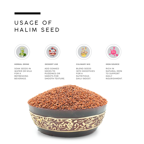 Halim Seeds (Garden Cress / Aliv) – Lepidium sativum