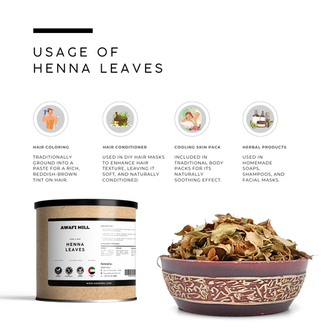 Henna Leaves | Naturally Dried Lawsonia Inermis