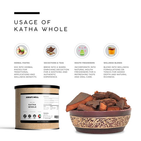 Pure Katha (Catechu Extract) - Acacia Catechu