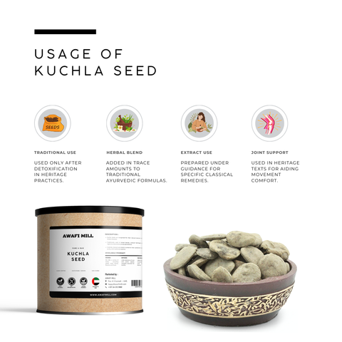 Kuchla Seeds (Nux Vomica) – Strychnos nux-vomica