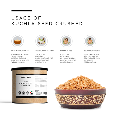 Crushed Kuchla Seeds (Nux Vomica) – Strychnos nux-vomica