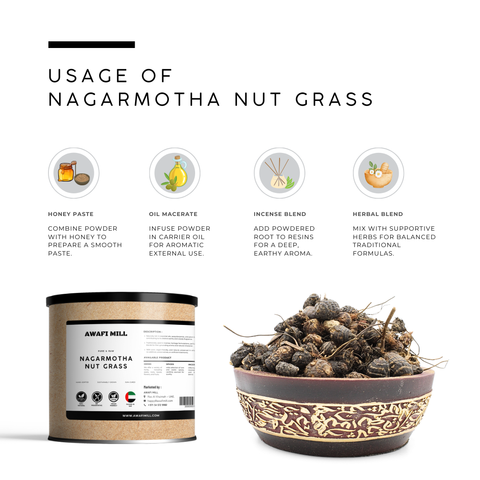 Nagarmotha Root | Cyperus Rotundus Herb