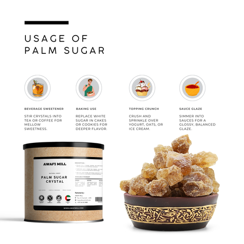 Palm Sugar Crystals | Panam Kalkandam