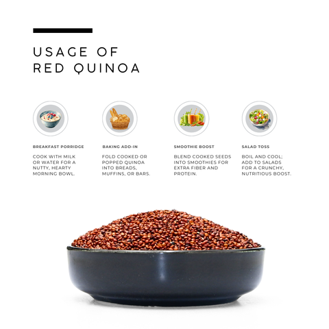 Red Quinoa Seeds – Premium Whole Grain
