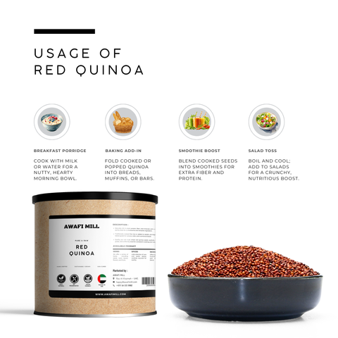 Red Quinoa Seeds – Premium Whole Grain