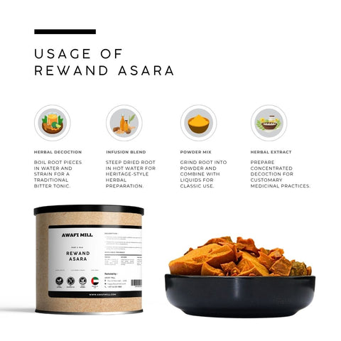 Pure Rewand Asara – Premium Himalayan Rhubarb Extract (Resin)