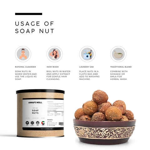 Soap Nuts (Reetha / Aritha / Washnut) – Sapindus mukorossi
