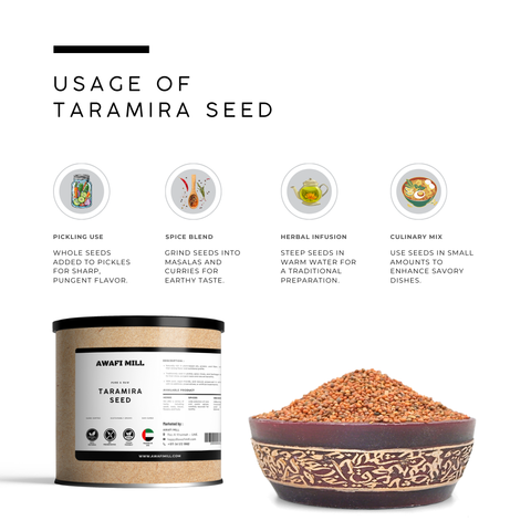 Taramira Seeds (Arugula / Rocket) – Eruca sativa