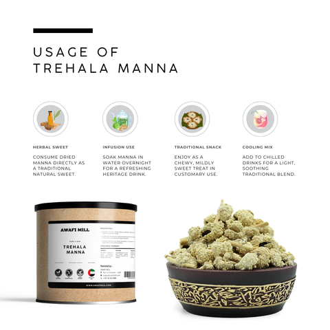 Trehala Manna – Natural Sweetener Crystals