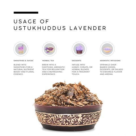 Ustukhuddus (Spanish Lavender) - Lavandula Stoechas