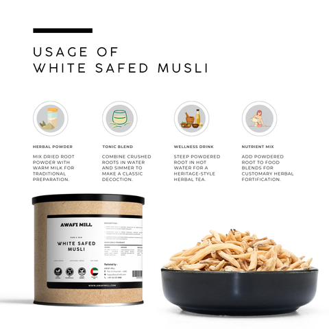 White Musli (Safed Musli) - Chlorophytum Borivilianum