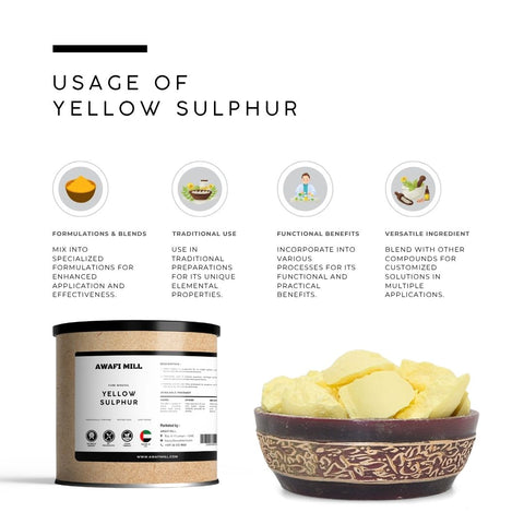Yellow Sulphur (Brimstone) - Elemental Sulfur