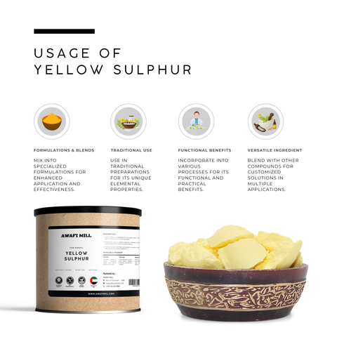 Yellow Sulphur (Brimstone) - Elemental Sulfur