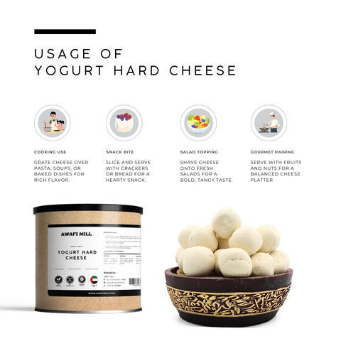 Dried Kishk (Kurut / Jameed) - Fermented Stone Yogurt