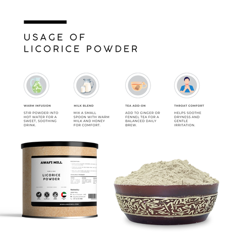 Licorice Root Powder - Glycyrrhiza Glabra