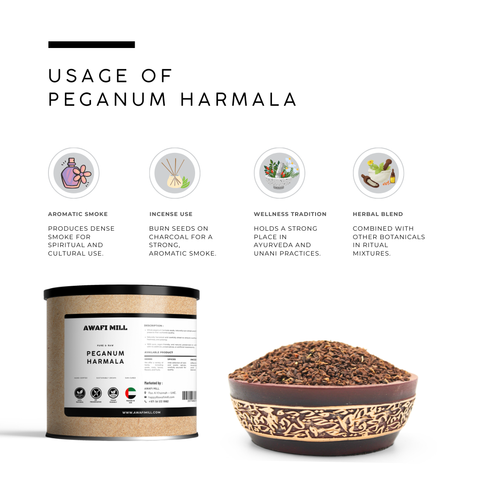 Harmal Seeds (Esfand / Syrian Rue) – Peganum harmala